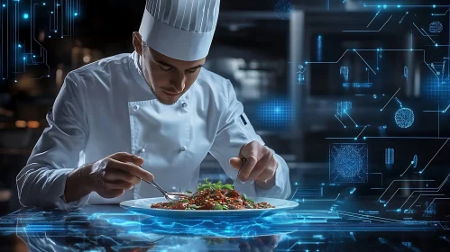 Futuristic Chef: A Taste of Tomorrow