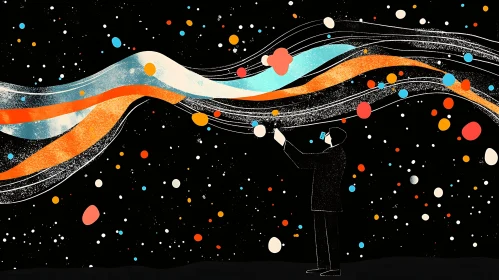 Virtual Reality Abstract Art