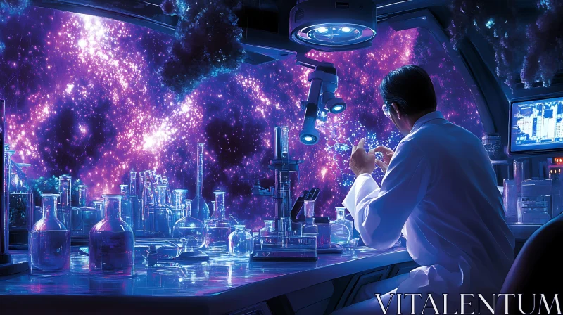 Lab with Galaxy View
