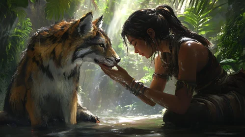 Jungle Encounter: A Bond of Trust
