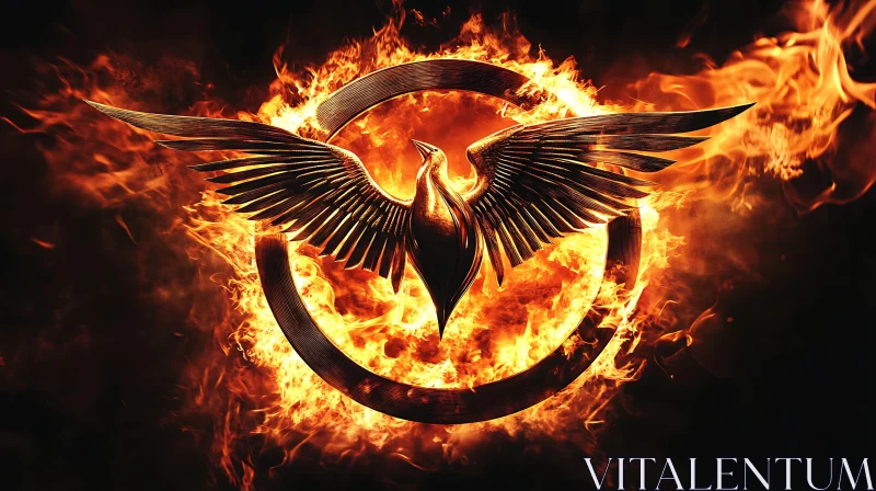 Blazing Phoenix Rises from the Ashes