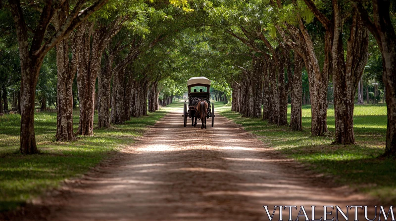Picturesque Horse Carriage Ride