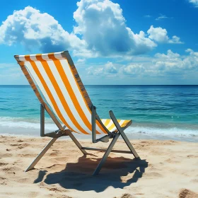 Seaside Serenity: Beach Chair Relaxation