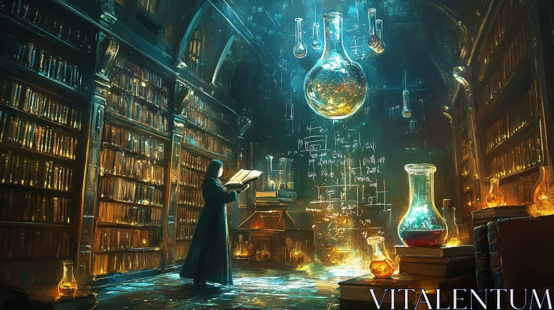 Arcane Library with Alchemist