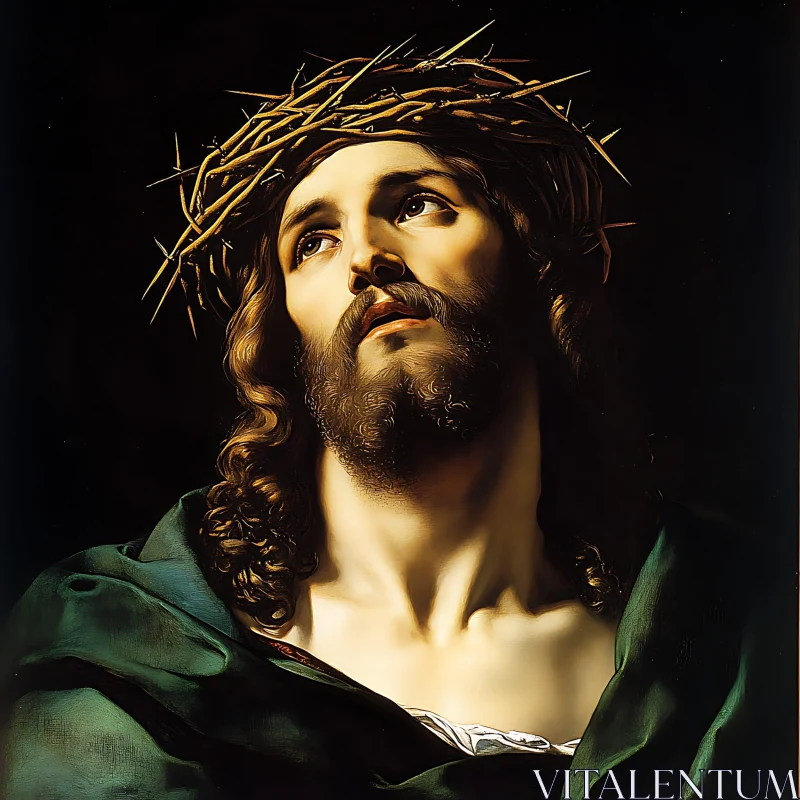 Portrait of a Man with Crown