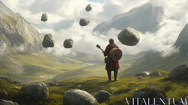 Floating Rocks and Music in Valley
