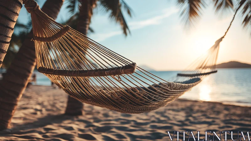 Tropical Beach Hammock Relaxation