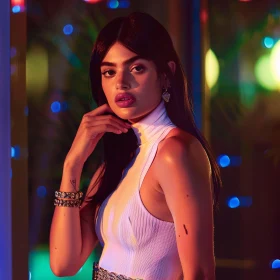 Stylish Portrait of Kylie Jenner