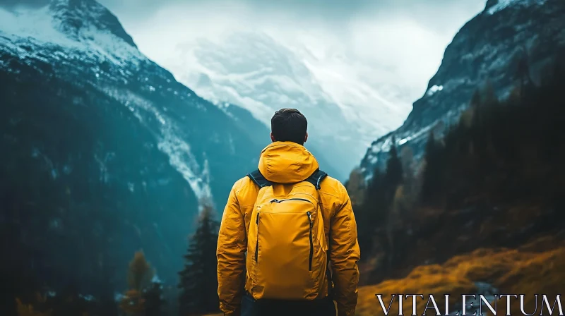 Mountain View with Yellow Jacket