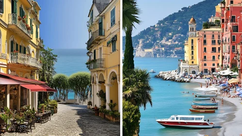 Charming Coastal Scenes of Italy