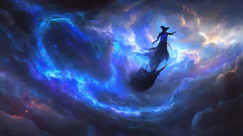 Nebula Navigator: Spectral Ship Journey