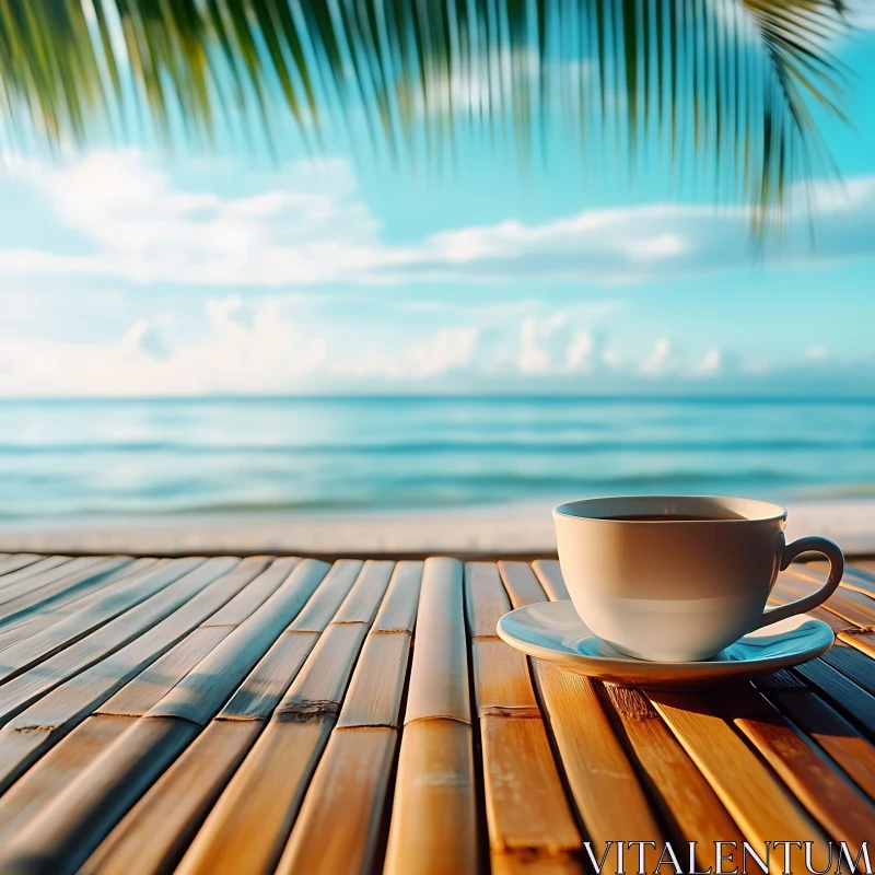 Coastal Coffee Break: Serenity by the Sea