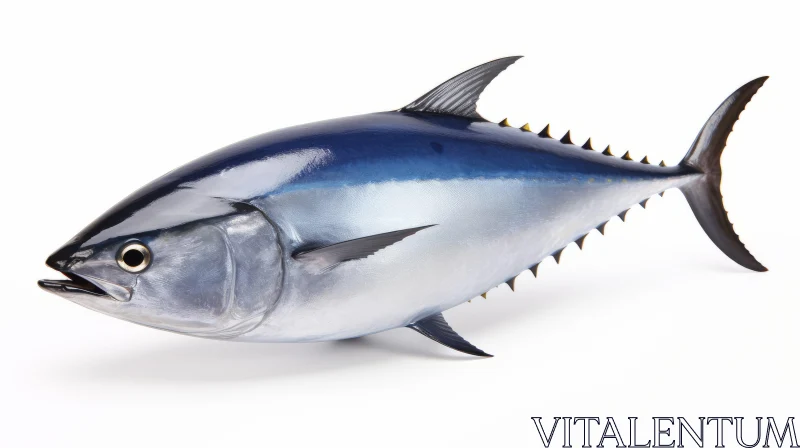 Bluefin Tuna Sculpture - A Masterpiece of Marine Art AI Image