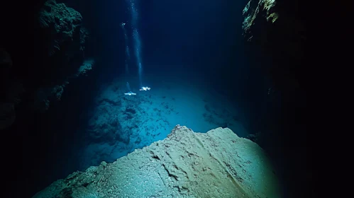 Underwater Cave Diving Adventure