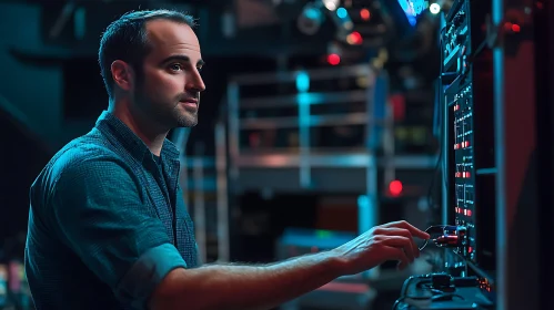 Electronic Equipment Operation by Man