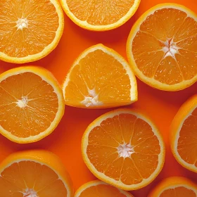 Vibrant Orange Fruit Composition