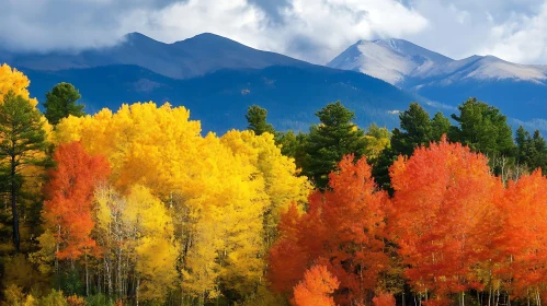 Fall Foliage in the Mountains