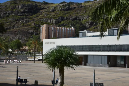 Modern Urban Landscape in Machico, Madeira Free Stock Photo