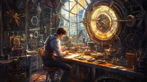 Clockwork Dreams: A Steampunk Vision