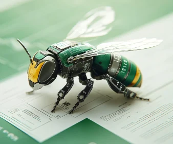 Cybernetic Bee on Technical Document