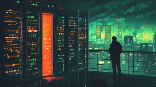 Server Room View