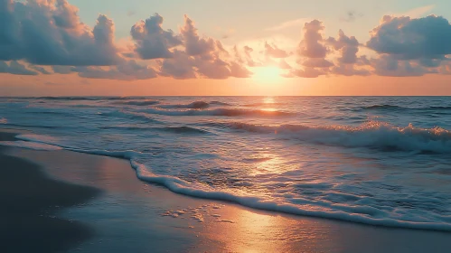 Seascape at Sunset