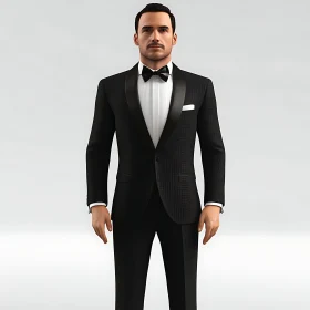 Formal Attire Man Portrait