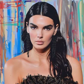 Elegant Kendall Jenner Portrait