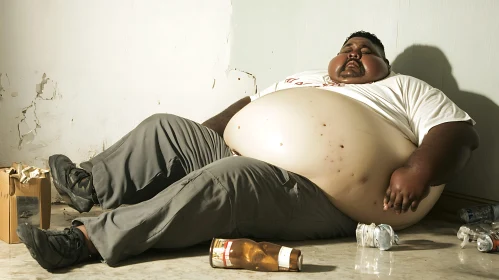 Man's Isolation: A Study in Overweight and Neglect