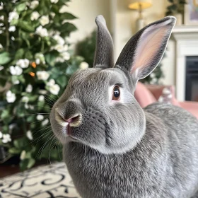 Serene Rabbit Close-Up