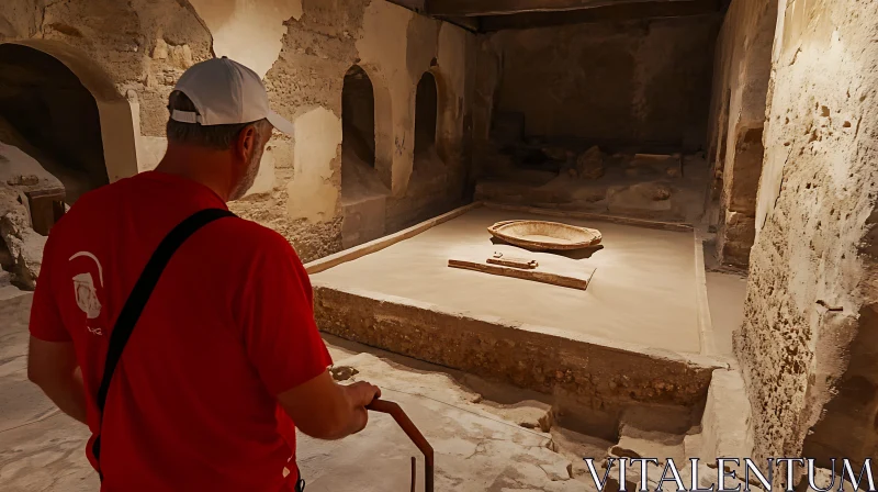 Historical Site Visit AI Image