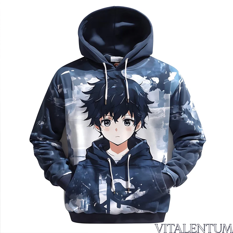 Anime Character Hoodie AI Image