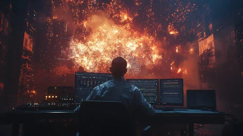 Future Coder in Burning City