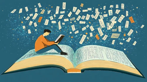 Floating in Knowledge: A Reader's Dream