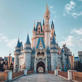 Majestic Castle View with Serene Sky