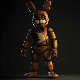 Damaged Animatronic Rabbit