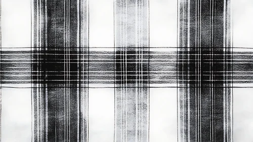 Black and White Plaid Design