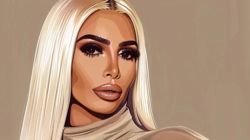 Kim Kardashian Art