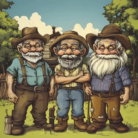 Three Gnomes Illustration