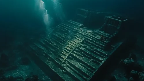 Submerged Ancient Staircase