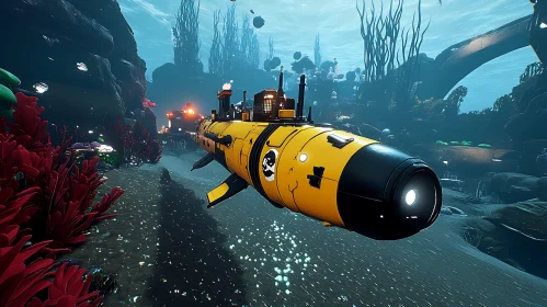 Underwater Submarine Adventure