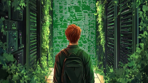 Binary Forest: Where Technology Meets Nature