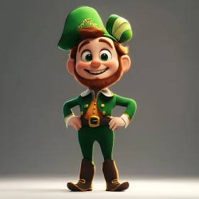 Whimsical Leprechaun Character Design