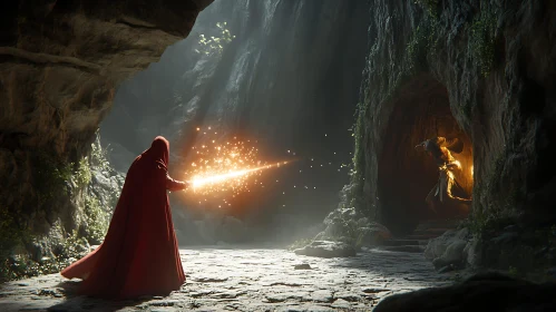 Mystical Cave Encounter