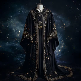 Starry Night Wizard Robe