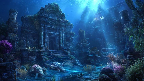 Ancient Ruins Beneath the Sea