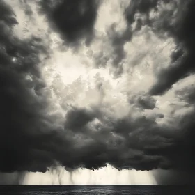 Tempestuous Sea and Sky