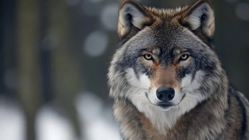 Wolf's Gaze: A Portrait of Wilderness