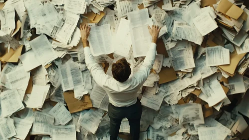 Lost in Paperwork: Feeling Overwhelmed