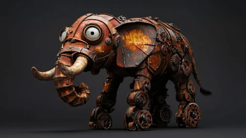 Steampunk Metal Gear Elephant